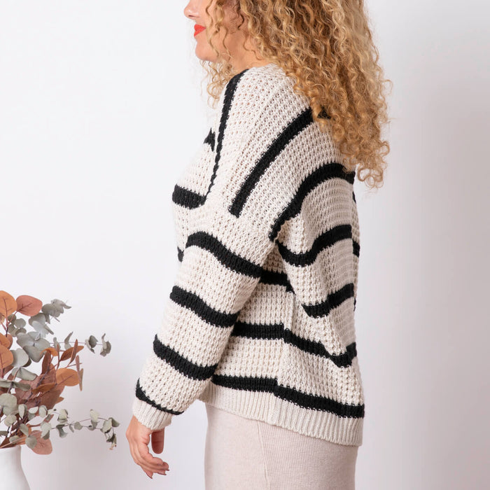 Pullover InaKimono - Stripes