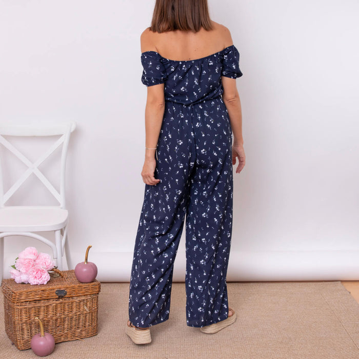 Jumpsuit Embre - Navy blau