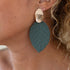 Boucles d'oreilles Automne - Vert