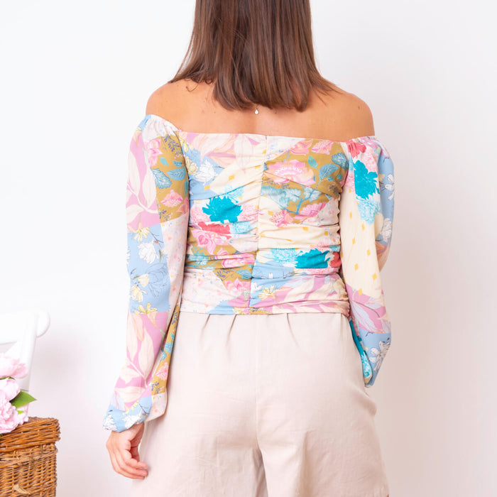 Blusa Alea - multicolore