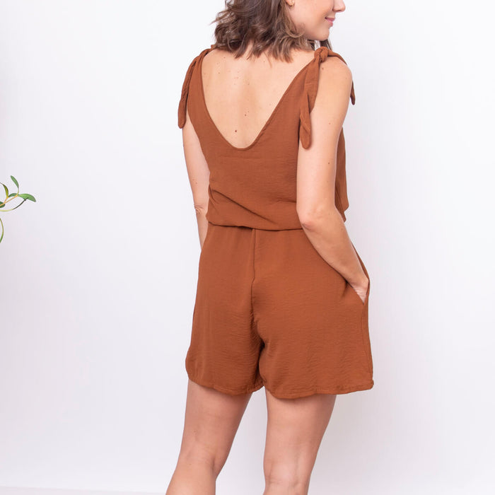 Jumpsuit Cote - Brun