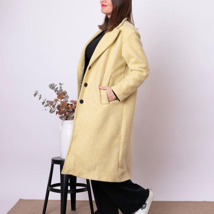 Cappotto aldam - giallo