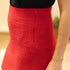 Skirt Moire - Red