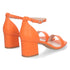 Sandalo con tacco Pavi - Arancione