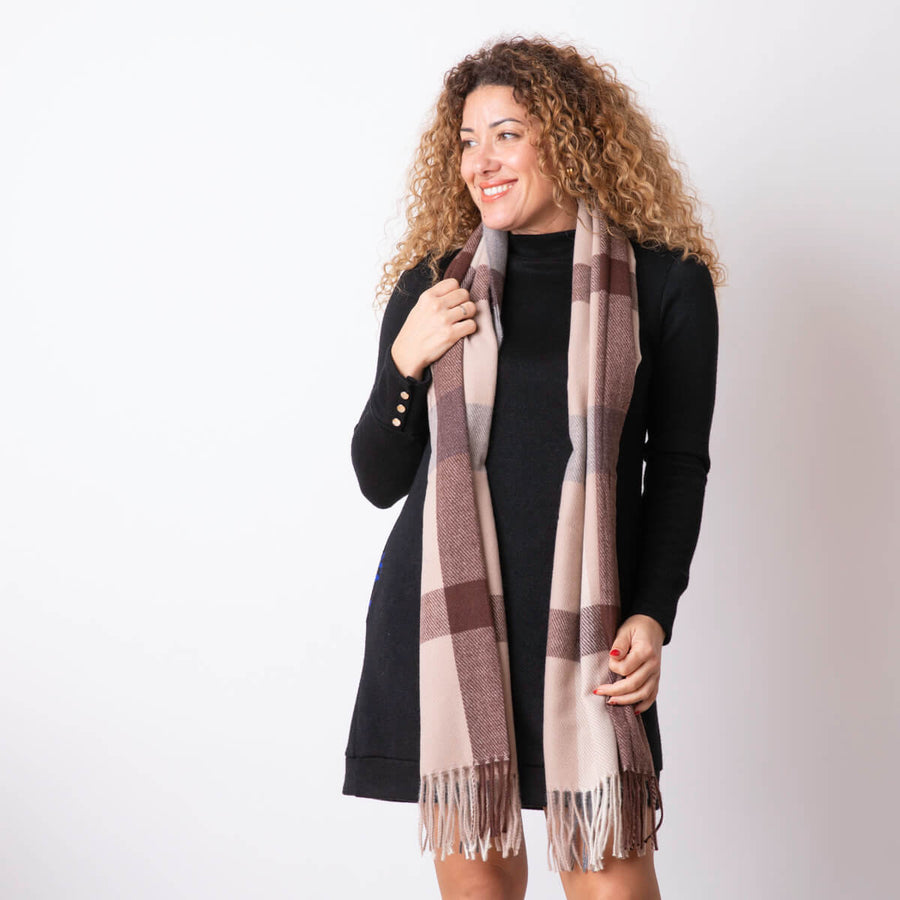 Ralia Scarf - Brown