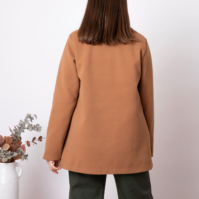 Coat Combe - Brown