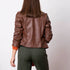 Biker Magen Ef. Fur - Brown