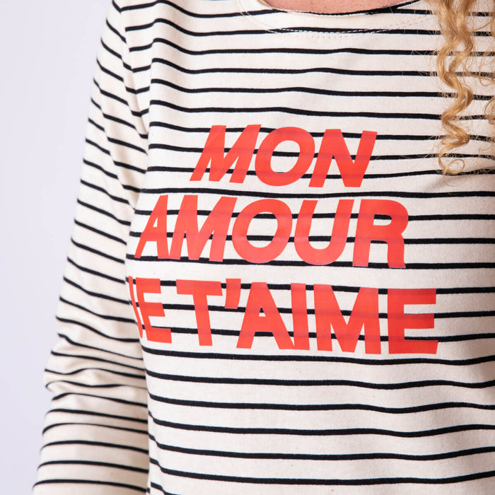 Amour T-Shirt – Streifen