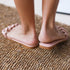 Sandale plate Elba - Nude