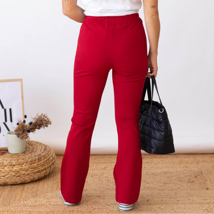 Antolin - pantalon rouge