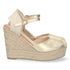 Sandal Wedge Veina - Gold