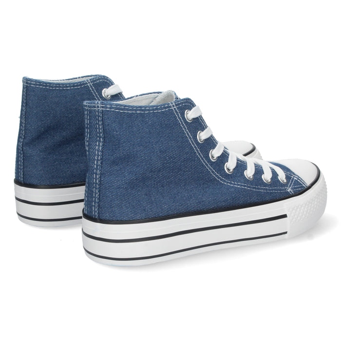 Sneaker Ankle boot Aru - Jeans