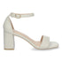 Mili Heel Sandal - White