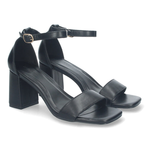 Mili Heel Sandal - Black