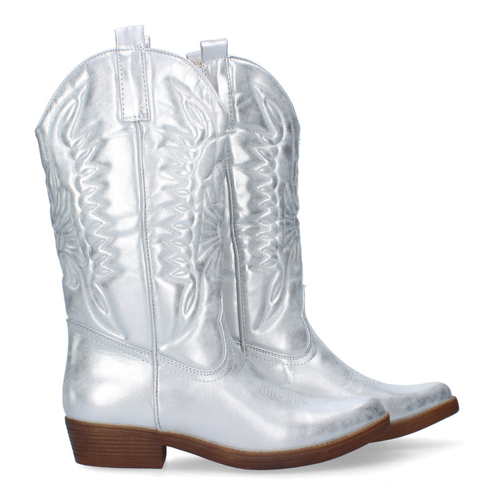 Stiefel Cal - Silber