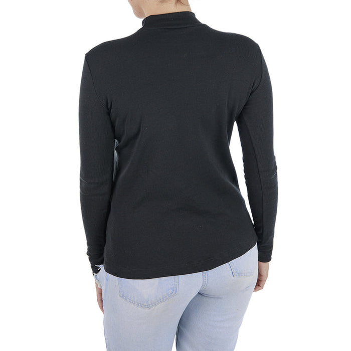 T-shirt semicisne LCT567 Precio por 1 Unidad - Black