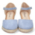 Sandalo con zeppa Albufera - Blu