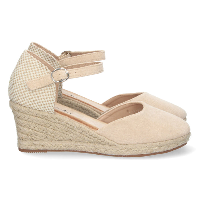 Sandale Keil Albufera - Beige