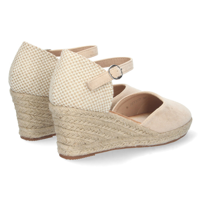 Sandale Keil Albufera - Beige