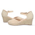 Sandale Keil Albufera - Beige