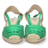 Sandal Wedge Masclet - Green
