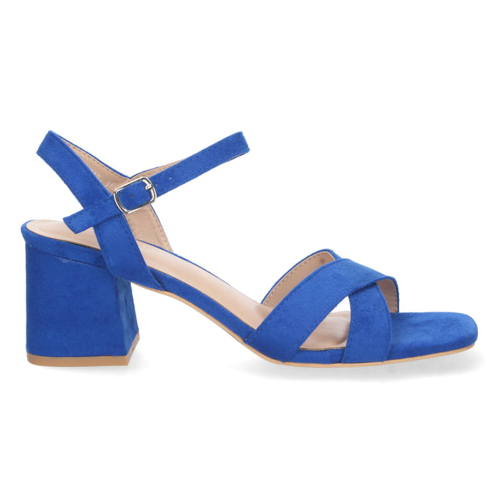 Sandalo con tacco Dilve - Blu