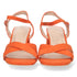 Sandalo con tacco Dilve - Arancione