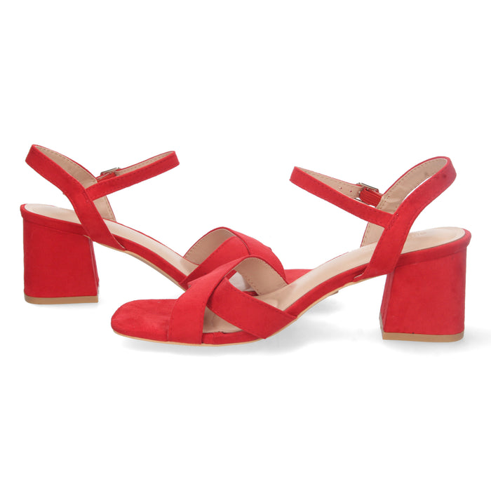 Sandal Heel Dilve - Red