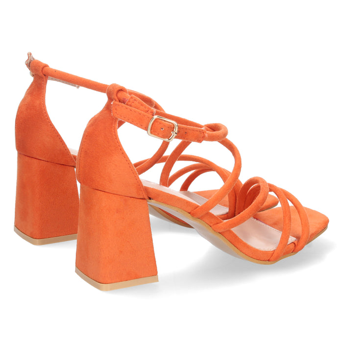 Sandale Absatz Rubi - Orange