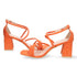 Sandalo con tacco Rubi - Arancione