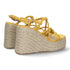 Sandal Wedge Nisa - Yellow