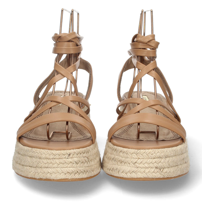 Sandale compensée Atri - Camel