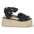 Sandal Wedge Ros - Black