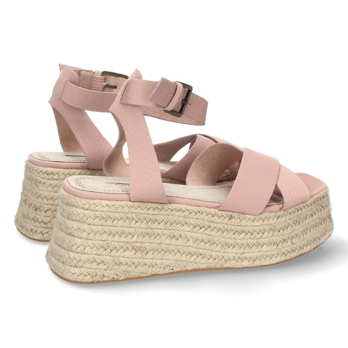 Sandal Wedge Ros - Pink