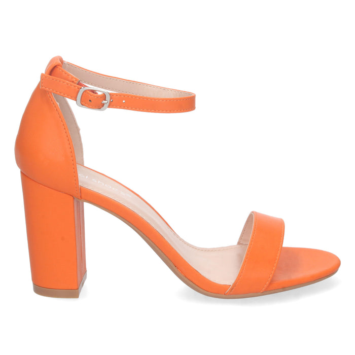 Sandal Heel Mavi - Orange