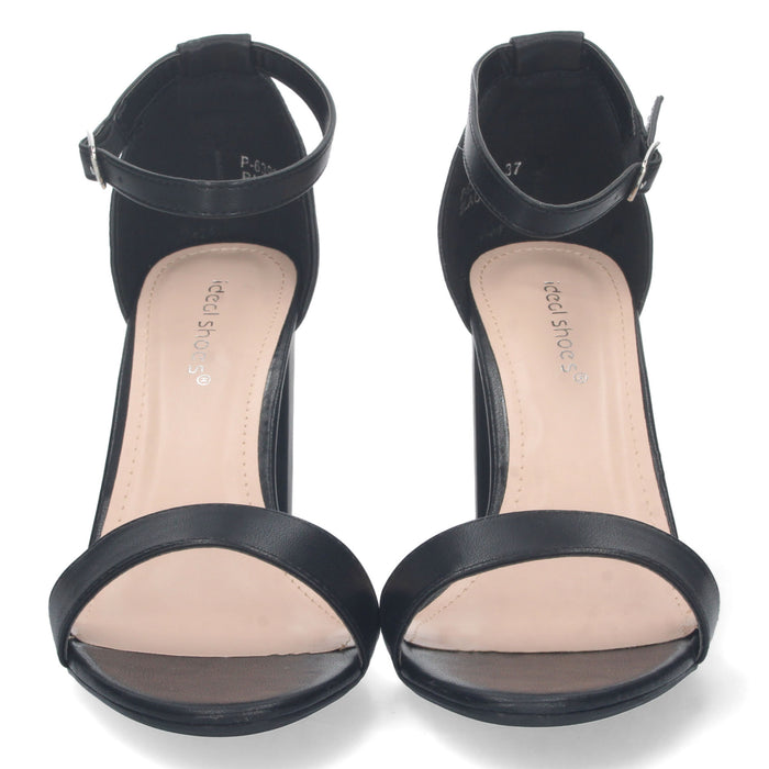 Sandal Heel Mavi - Black