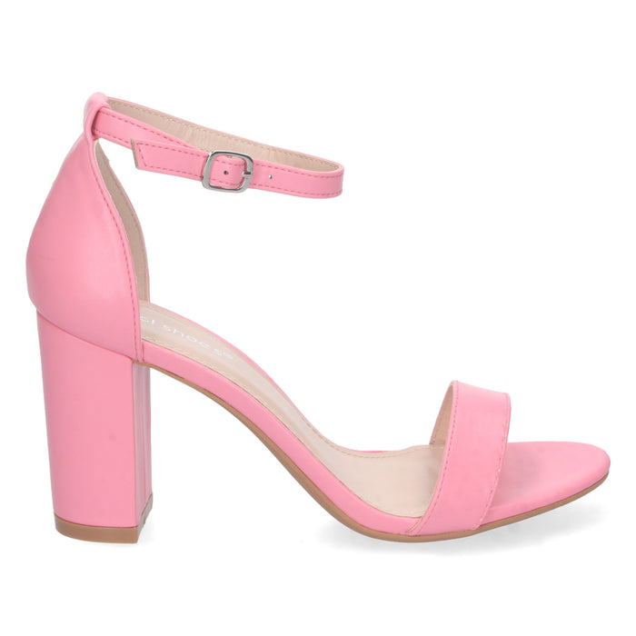 Sandal Heel Mavi - Pink