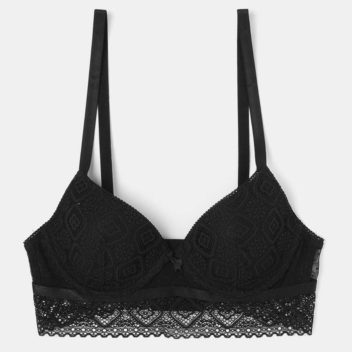 Reggiseno bralette Selene Lydia 335 Coppa B - Nero