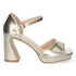 Mayi Heeled Sandal - Gold