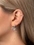 Klein 5 Silver Hoop Loose Earring