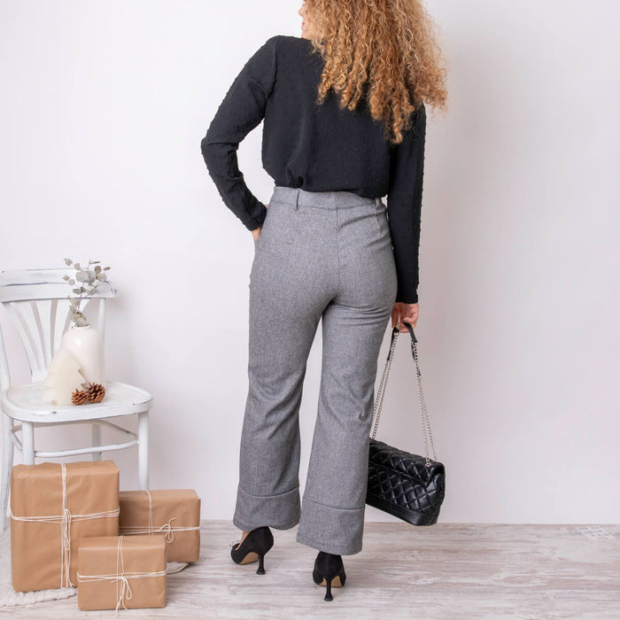 Bujo - pantalon gris