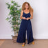 Jumpsuit Edam - Navy blau