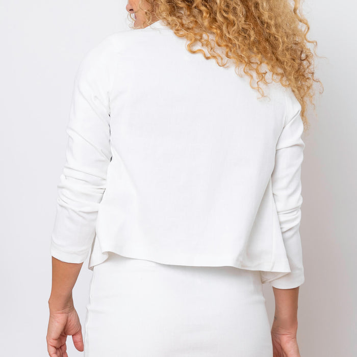 Blazer Dike Ef. Lino - blanc