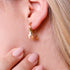 Night Earrings - Gold