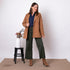 Combe Coat - Brown