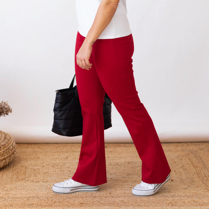 Antolin - pantalon rouge