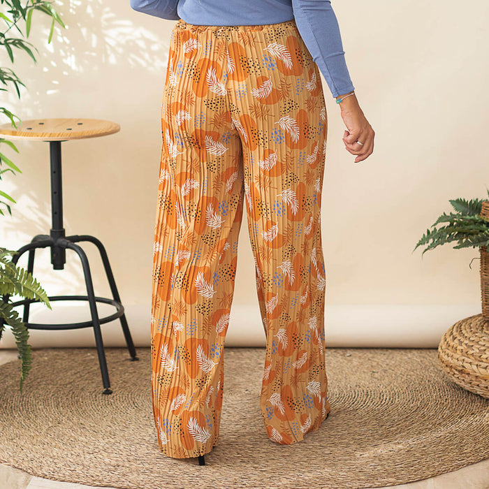 Pantaloni stampati aru - marrone