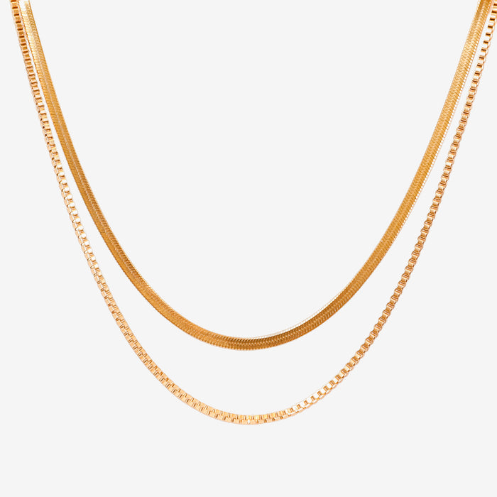 Necklace Trenda - Dorado