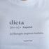 T-shirt Dieta - White