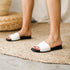 Sandale plate Rombi - Blanc